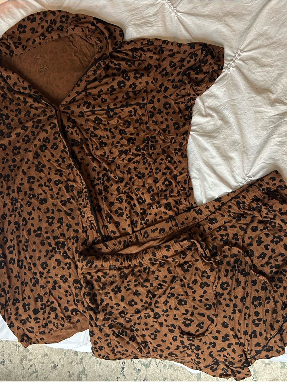 Auden Cheetah/Leopard Print PJs